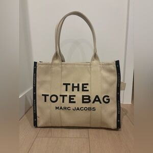Marc Jacobs Beige Canvas Tote